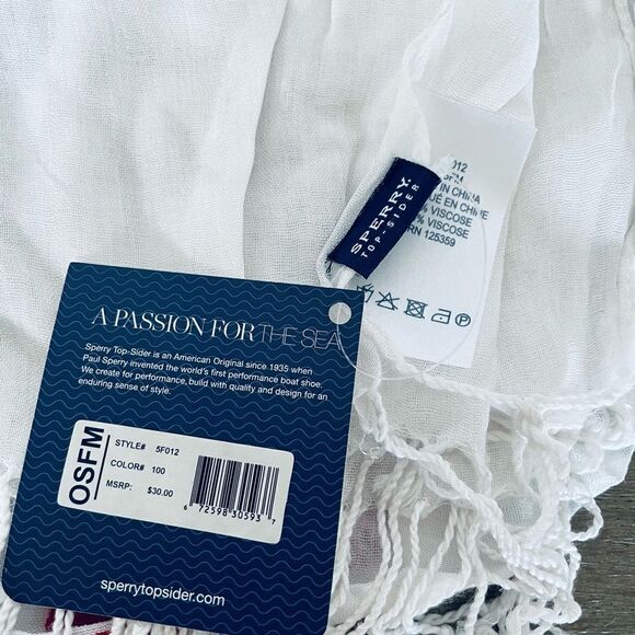 Sperry Lightweight Nautical Regatta Scarf - Picture 3 of 3